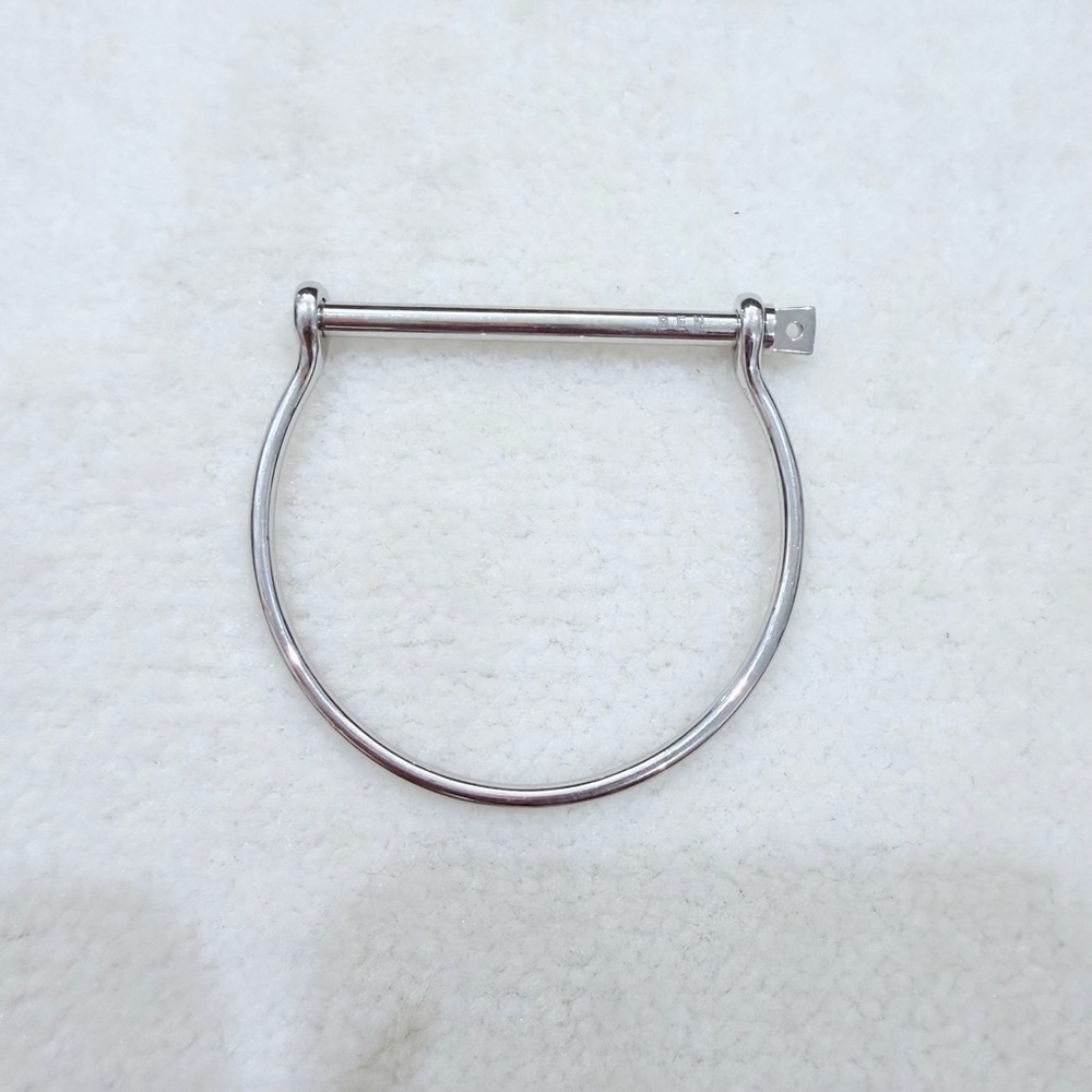 Miansai 925 sterling silver thin screw cuff “Ben” Engraved